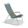 HOUE - CLICK Outdoor Lounge Chair, vert sapin