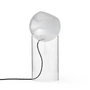 & Tradition - Topan VP14 lampe de sol, H 46,5 cm, transparent / chromé