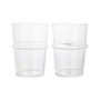 Ferm Living - Verre Boya, tall, 45 cl, clair (set de 2)