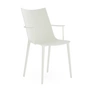 Kartell - H.H.H. Chaise avec accoudoirs, blanc / mat
