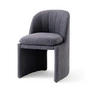 & Tradition - Loafer SC106 Dining Chair, gris (Tissu Kvadrat Cifrado 0771)
