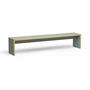 HKliving - Banc, 220 cm, pale green