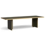 HKliving - Table de salle à manger rectangulaire, 280 cm, forest