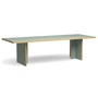 HKliving - Table de salle à manger rectangulaire, 280 cm, pale blue