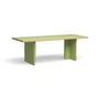 HKliving - Table de salle à manger rectangulaire, 220 cm, pistachio