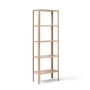 Form & Refine - Leaf Étagère, 0.5 x 5, chêne huilé blanc