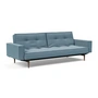 Innovation Living - Splitback Styletto Canapé-lit avec accoudoirs, bleu clair ( 525 Mixed Dance )