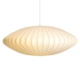 HAY - Nelson Saucer Bubble Lampe à suspendre L, Ø 89 x H 3 5. 5 cm, blanc cassé