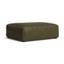 HAY - Mags Soft Ottoman S02 (S), forest (Sense) / Coutures : beige (patins en feutre)