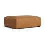 HAY - Mags Soft Ottoman S02 (S), cognac (Sense) / Coutures : beige (patins en feutre)