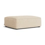 HAY - Mags Soft Ottoman S02 (S), beige ( Bolgheri LGG60) / Coutures : beige (patins en feutre)