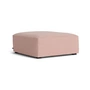 HAY - Mags Soft Ottoman S01 (XS), rouge-blanc (Tartaglia 861) / Coutures : beige (patins en feutre)