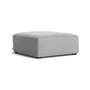 HAY - Mags Soft Ottoman S01 (XS), gris clair ( Hallingdal 130) / Coutures : beige (patins en feutre)