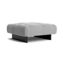 HAY - Quilton Lift Ottoman, chêne noir / gris clair (Hallingdal 130)