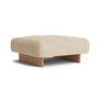 HAY - Quilton Lift Ottoman, chêne / beige (Hallingdal 220)