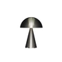 Hübsch Interior - Mush lampe de table à accu, mini, nickel argenté