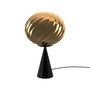 Tom Dixon - Whirl Cone Fat LED lampe de table, or / noir