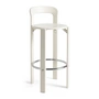 HAY - Rey Tabouret de bar, 75 cm, cream white (patins en plastique)