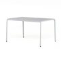 TipToe - Panorama Table de jardin, 130 x 90 cm, chalk grey