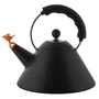 Alessi - Bouilloire 9093 "Bird Kettle", noir / noir