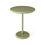 Tom Dixon - Groove Round Table de jardin, Ø 69,7 cm, vert mousse