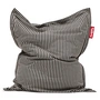 Fatboy - Pouf Original Slim Terry, noir / crème