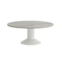 Muuto - Midst table basse, Ø 90 cm, marbre gris / gris