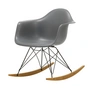 Vitra - Eames Plastic Armchair RAR RE, érable jaunâtre / basic dark / gris granit
