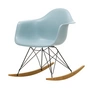 Vitra - Eames Plastic Armchair RAR RE, érable jaunâtre / basic dark / gris glacé