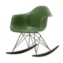 Vitra - Eames Plastic Armchair RAR RE, érable foncé / basic dark / forest