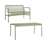 HAY - Palissade Table + Banc, olive