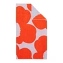 Marimekko - Iso Unikko Serviette de bain, 100 x 180 cm, blue lilac / orange red