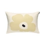Marimekko - Unikko Taie d'oreiller, 40 x 60 cm, blanc / marron clair