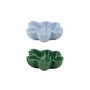 Marimekko - Unikko Set de bols, Ø 11 cm, bleu clair / vert (set de 2)