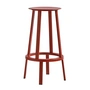 HAY - Revolver Tabouret de bar, H : 76 cm, rouge