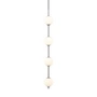 Umage - Audrey 4 LED Lampe suspendue, acier / verre opale