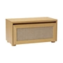 Umage - Hideaway Banc de rangement, chêne / tressage viennois