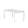 HOUE - FOUR Table d'extérieur, 160 x 90 cm, muted white / shell