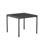 HOUE - FOUR Table Outdoor, 90 x 90 cm, gris foncé / graphite