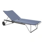 HOUE - CLICK Chaise Longue réglable, bleu pigeon