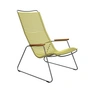 HOUE - CLICK Outdoor Lounge Chair, citron zeste
