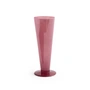 HAY - Conical Vase M, Ø 8,3 x H 23 cm, rose et rouge foncé