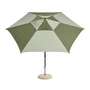 Copie - HAY - Terrazza Parasol, hexagonal, Ø 300 cm, vert / vert foncé