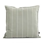 HAY - Terrazza Outdoor Coussin, 60 x 60 cm, rayures fines, gris