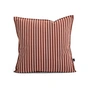 HAY - Terrazza Coussin Outdoor, 50 x 50 cm, rayures épaisses, terracotta