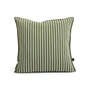 HAY - Terrazza Outdoor coussin, 50 x 50 cm, rayures épaisses, olive