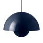 & Tradition - FlowerPot suspension VP2, bleu acier