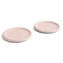 HAY - Barro Assiette Ø 24 cm, rose (set de 2)