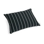 HAY - Outdoor Market Coussin 45 x 35 cm, noir à rayures beiges