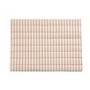 HAY - Outdoor Market Coussin pour canapé, beige avec bandes rouges